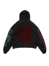 Cargar imagen en el visor de la galería, Venza 'Crimson Dragon' Heavyweight Hoodie