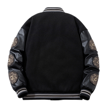 Cargar imagen en el visor de la galería, Venza 'Letterman W' Varsity Jacket