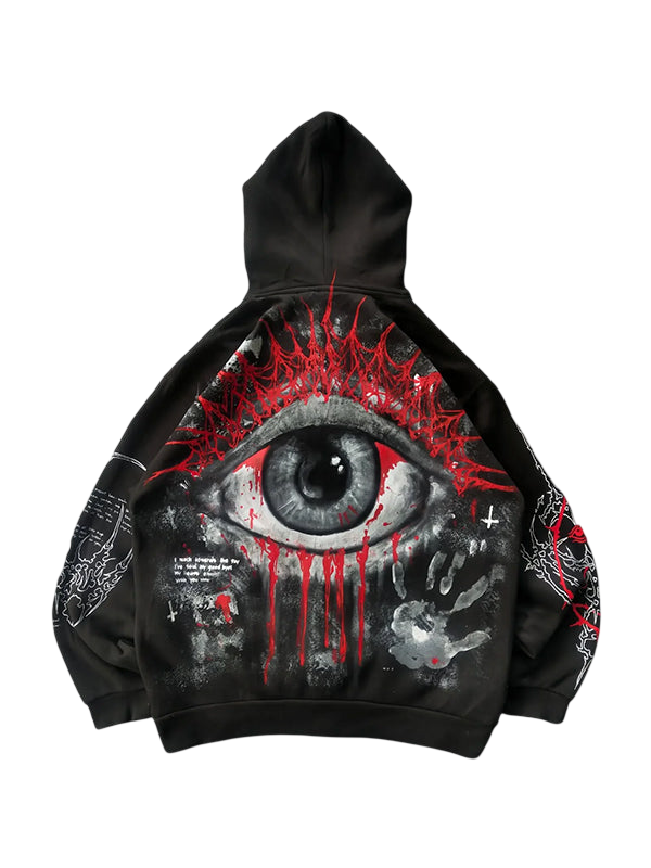Venza 'Dark Vision' Y2K Hoodie