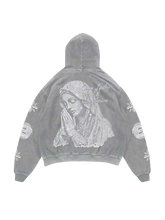 Cargar imagen en el visor de la galería, Venza 'Praying Hands' Heavyweight Hoodie
