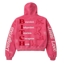 Cargar imagen en el visor de la galería, Venza 'Dangerous Love' Y2K Hoodie
